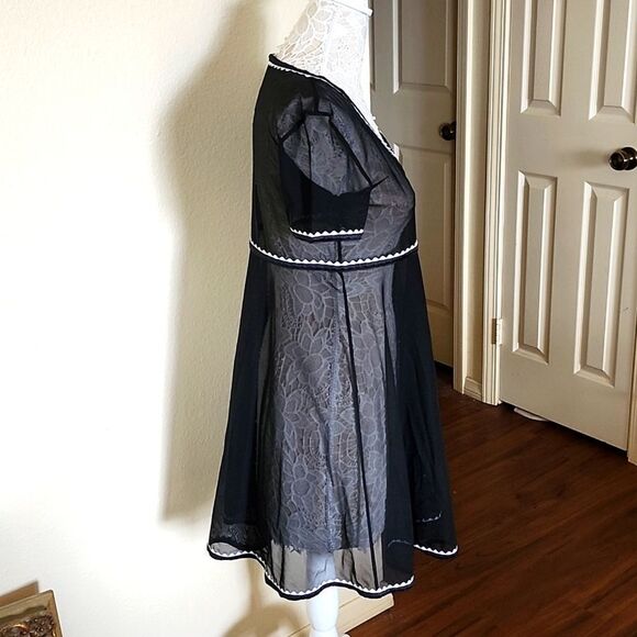 Karla Colletto Mesh Dress Swim Coverup - Picture 2 of 5